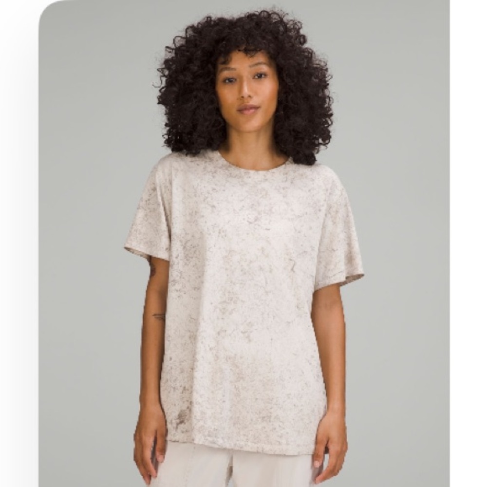 LULULEMON Vitasea All Yours T-Shirt in Cirrus Wash Opal | Women’s 8